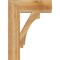 Ekena Millwork Imperial Block Rough Sawn Bracket, Western Red Cedar, 6"W x 22"D x 30"H BKT06X22X30IMP05RWR - alternate 4